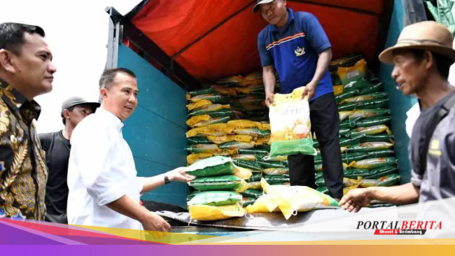 Bey Machmudin Tinjau Gerakan Pasar Murah di Majalengka, Sebagai upaya pengendalian inflasi