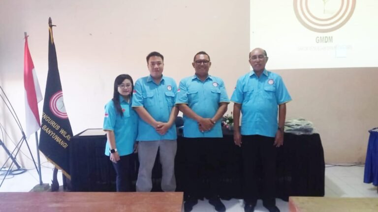 SMP PGRI 1 Cluring Kampanyekan Anti-Narkoba Bareng GMDM dan BNNK