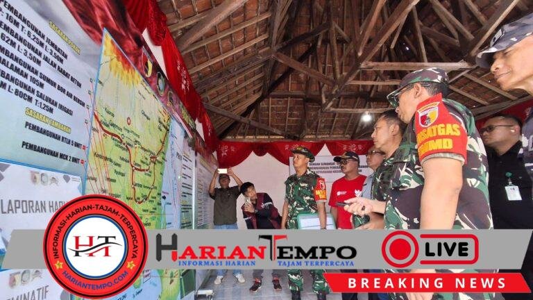 Evaluasi TMMD 2025 Di Banyuwangi, Sinergi TNI Dan Masyarakat Berbuah Manis