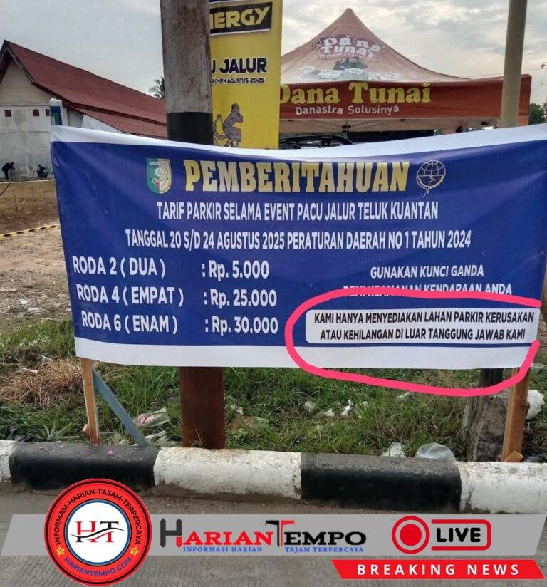 Warga Kuansing Protes Parkir Pacu Jalur: Bayar Mahal, Jaminan Nol