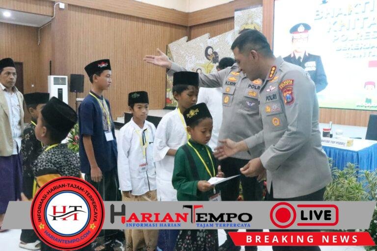 Polri Untuk Masyarakat: Polresta Sidoarjo Gelar Khitan Massal Gratis