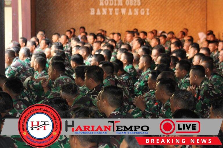 Dandim 0825/Banyuwangi : Loyalitas Dan Ketulusan Adalah Panglima Sejati Pengabdian