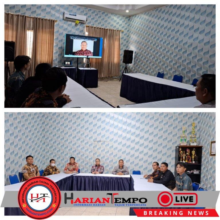 Lapas Muara Enim Ikuti Sosialisasi Pedoman Manajemen Komunikasi Krisis Pemasyarakatan Terintegrasi