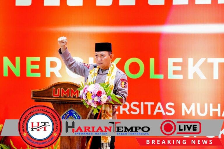 Tutup Tanwir IMM di Malang, Kapolri Ajak Dukung Program Pemerintah