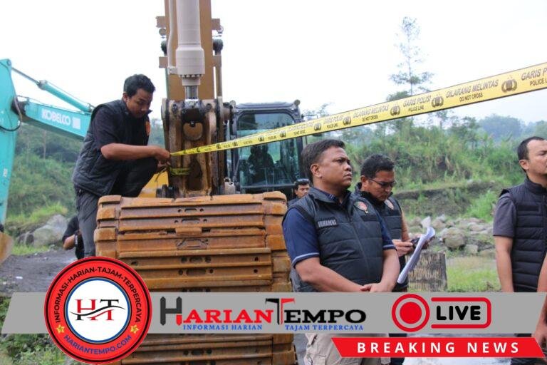 Bareskrim Polri Tindak Tambang Pasir Ilegal di Kawasan Taman Nasional Gunung Merapi