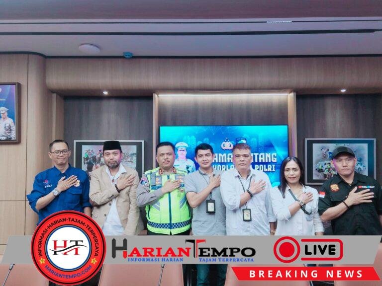 Ketum Agus Flores Kunjungi Kakorlantas Polri, Serap Filosofi Tebar Kebaikan dari Irjen Agus Suryonugroho