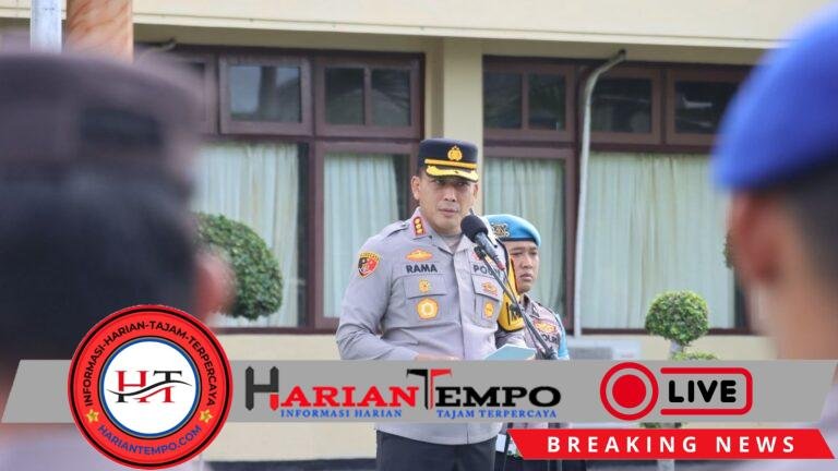 Polresta Banyuwangi Gelar Pasukan Operasi Zebra Semeru 2025: Keselamatan Berlalu Lintas Jadi Prioritas Utama