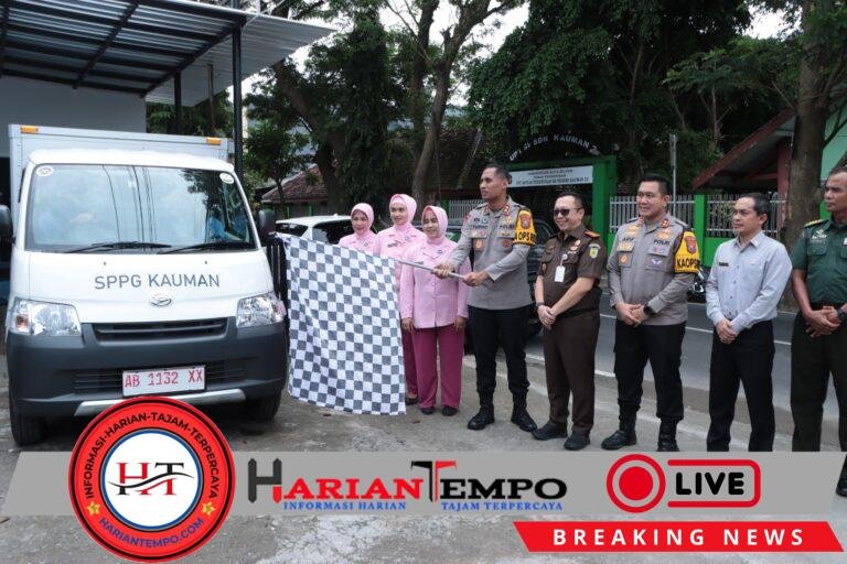 Kapolres Blitar Kota Launching SPPG di Kelurahan Kauman