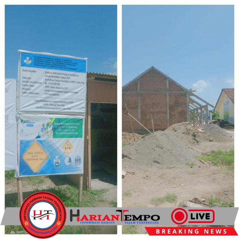 Dana Rp 1,6 Miliar Hanya untuk Beberapa Ruang Kelas, Tapi Uang SPP dan Gedung Masih Ditarik! Di Mana Nurani Penguasa Pendidikan Banyuwangi