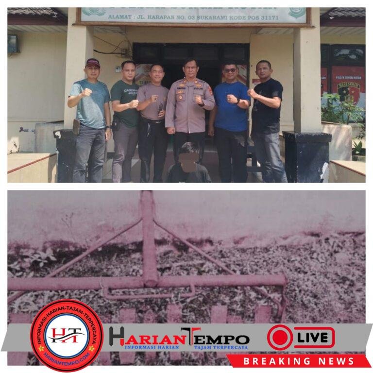 Sempat Kabur Berbulan-Bulan, DPO Pencuri Hand Traktor di Sungai Rotan Ditangkap Tanpa Perlawanan