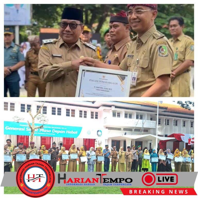 HKN Ke 61 Camat Banyuwangi Raih Penghargaan
